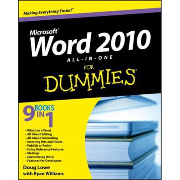 Pre-Owned Word 2010 All-In-One for Dummies (Paperback) by Doug Lowe, Ryan C Williams