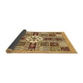 thumbnail image 2 of Ahgly Company Indoor Rectangle Abstract Brown Modern Area Rugs, 4' x 6', 2 of 4