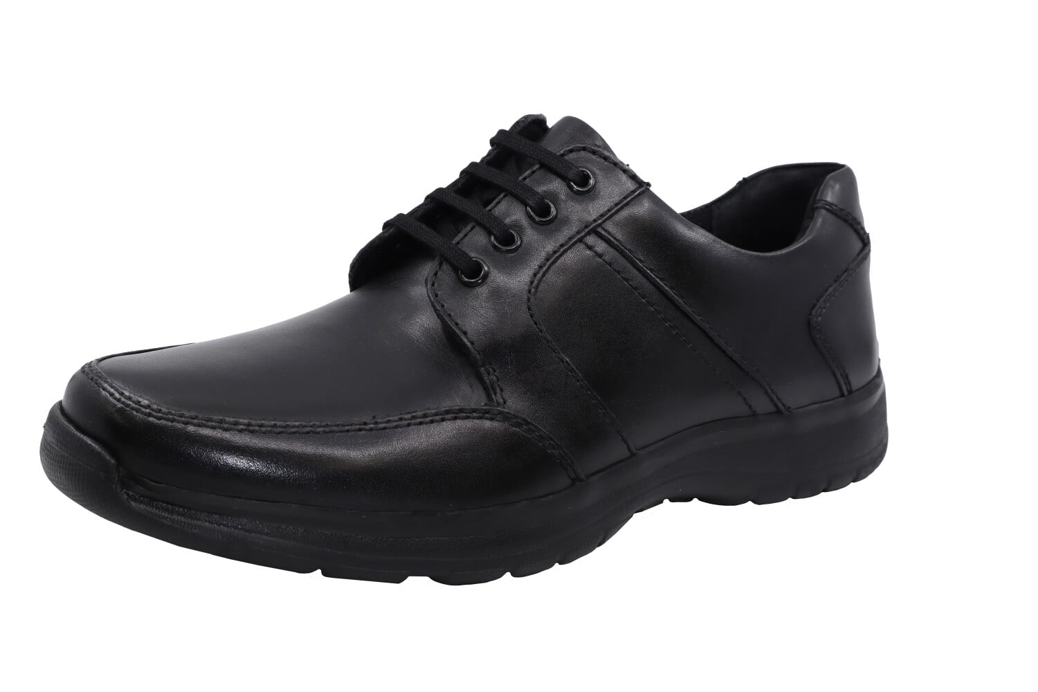 Hush Puppies Men's Leader Henson Black Ankle-High Leather Oxford - 14 W ...