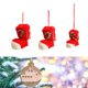 thumbnail image 4 of Colgante de media navideña, adorno decorativo para árbol de Navidad, adornos colgantes para centros comerciales interiores, coronas, fiestas navideñas, 4 of 4