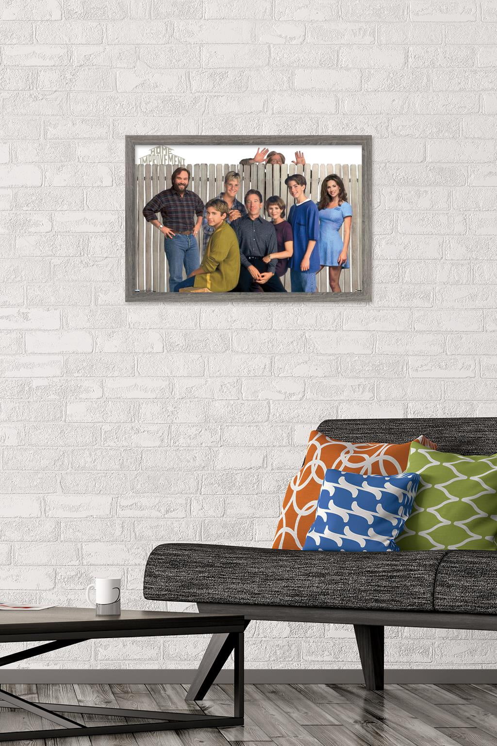 Home Improvement - One Sheet Wall Poster, 14.725" x 22.375", Framed