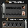 thumbnail image 5 of 3 in 1 Hair Clippers for Men Professional, Beard Trimmer and Foil Shaver Electric , Cordless Barber Clippers and Trimmers Set for Hair Cutting and Grooming, Gifts for Men, 5 of 8