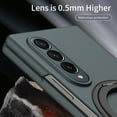 thumbnail image 4 of For Samsung Galaxy Z Fold 4 Case with Screen Protector, Grip Ring Kickstand Shockproof Hard PC Back Cover Anti-Scratch Bumper Drop Protection Slim Fit Phone Case for Samsung Galaxy Z Fold 4, Green, 4 of 7