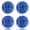 Dark blue, variant on Precut Walker Tennis Balls 4 Pcs Balls with Precut Opening for Easy Installation ,Walker Accessories for Seniors Fit Most Walkers,for Furniture Legs and Floor Protection Please order FZAZMLT-US
