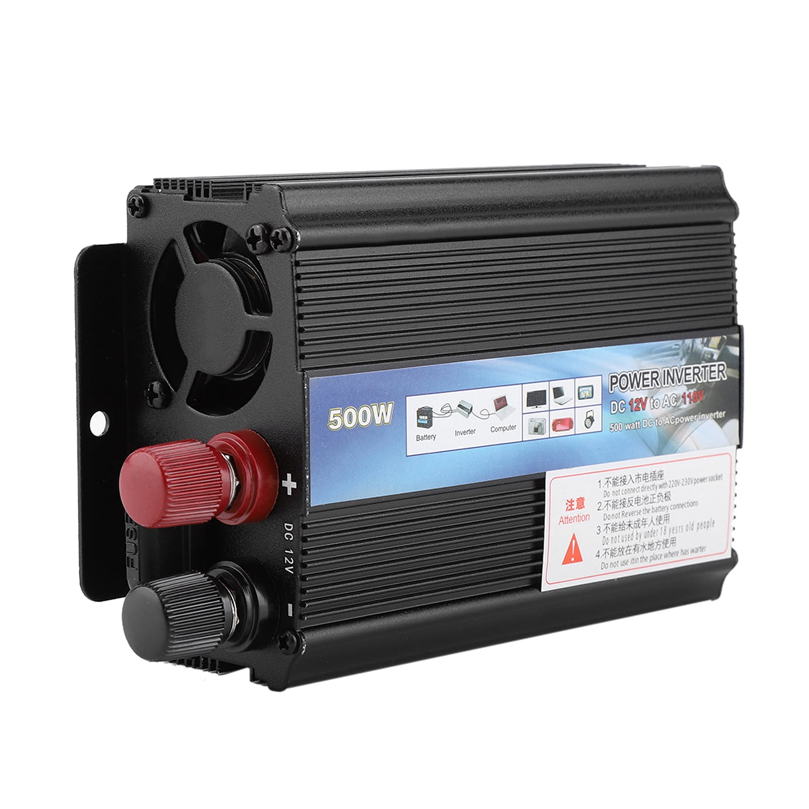 Inverter 12 V Converter 110V 500W Power Inverter with Solar Panel for Household