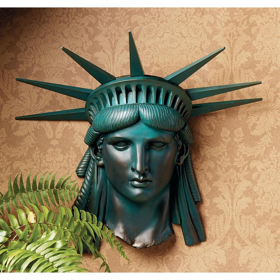 Design Toscano Statue of Liberty (1886) Wall Frieze