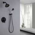 thumbnail image 3 of Pressured Balanced Complete Shower System with Rough-in Valve, Solid Brass Shower Faucet Set, 3 of 5