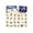 #4, variant on Building Blocks Christmas Holiday Countdown Gift 24 Days Advent Calendar Toy Train Set for Creative Holiday Decor Party Supplies
