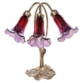 thumbnail image 4 of Poetic Wanderlust by Tracy Porter Meadowlark Mercury Glass 3-Lily Downlight Accent Table Lamp, 4 of 11