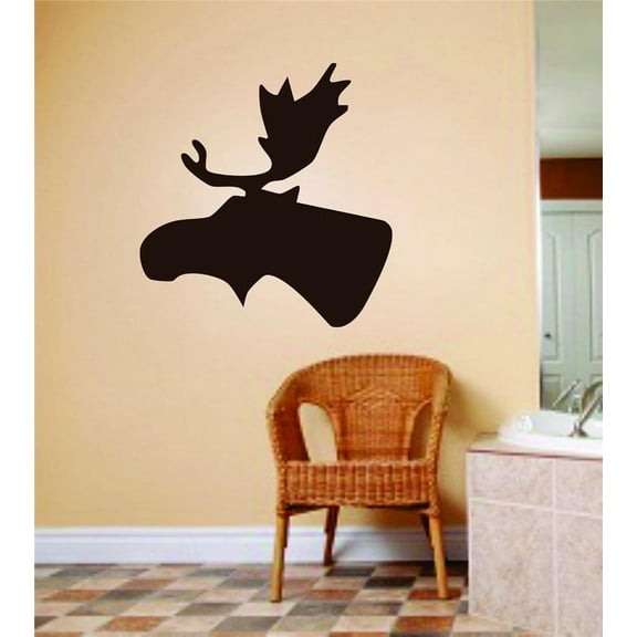 Flying Duck Geese Animal Hunting Hunter Man Gun picture Art Boys Kids Bed Room Sports Peel & Stick Sticker Vinyl Wall Decal 10 X 20 Inches