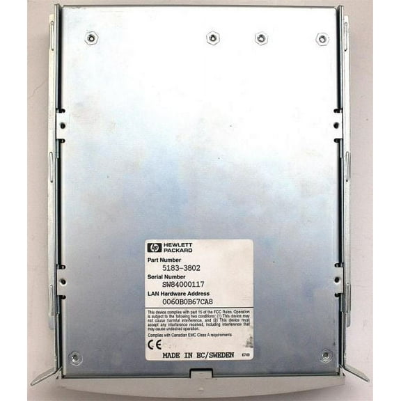 Cd-rom server, p/n 5183-3802