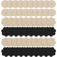 thumbnail image 2 of Couvre-tétons Invisibles en Satin Ultra-Minces et Respirants pour Femmes - 60 Pcs (30 Paires) avec Formes Rondes et Florales, Conception Anti-Saillies pour le Port Quotidien, les Fêtes et les Robes, Soin Doux de la Poitrine à Éviter, 2 of 6