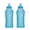 Blue, variant on 2pcs 500ml TPU Soft Flask Collapsible Sports Water Bottle for Hydration Pack for Running Hiking Cycling Climbing Jogging Marathon