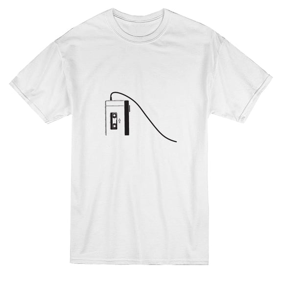 Valentine's Walkman Of Love Cassette Matching Couple Men's T-shirt