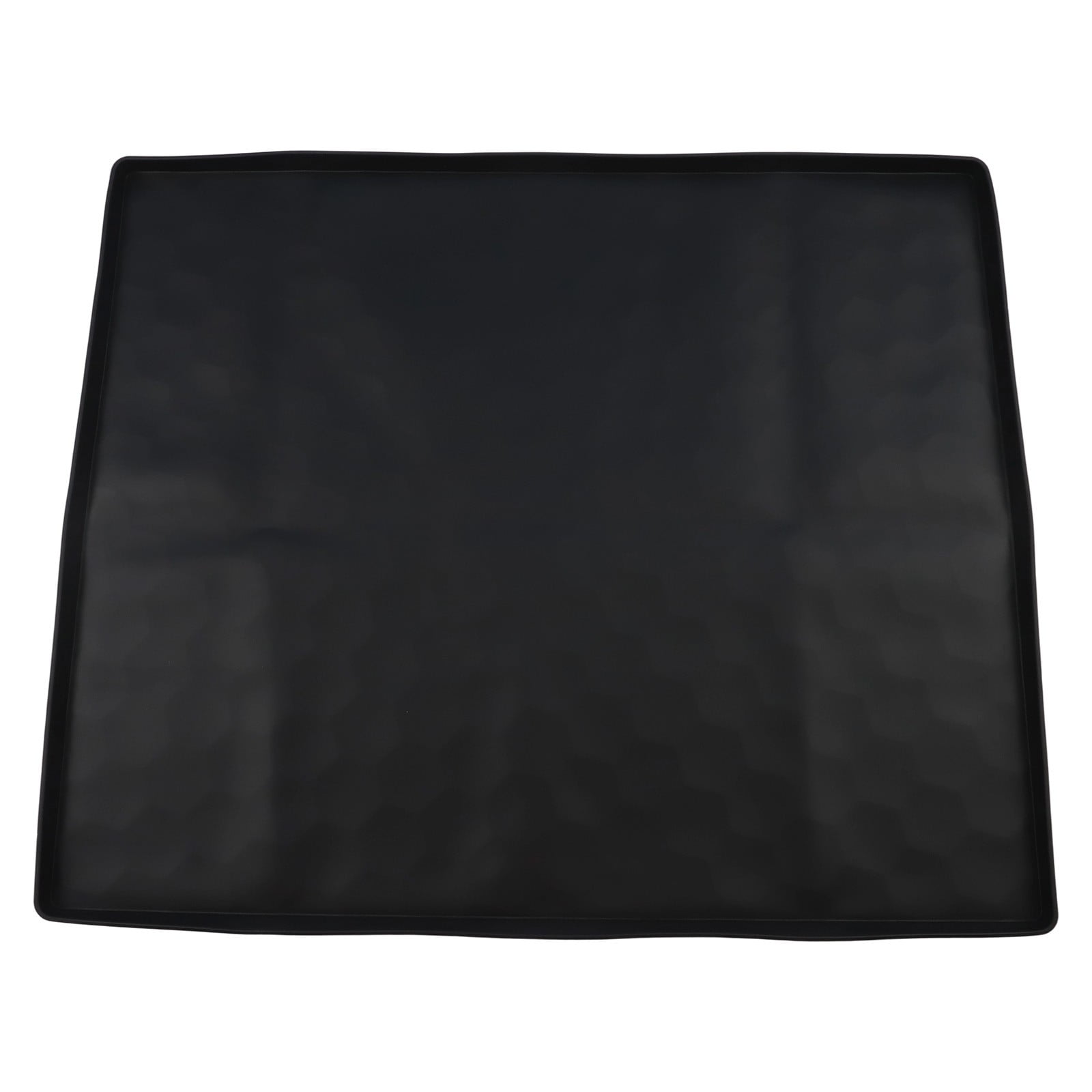 Mini Fridge Silicone Mat With Raised Edge Soft Under Refrigerator Mat Floor Protector Washable Multipurpose For Washing Machine