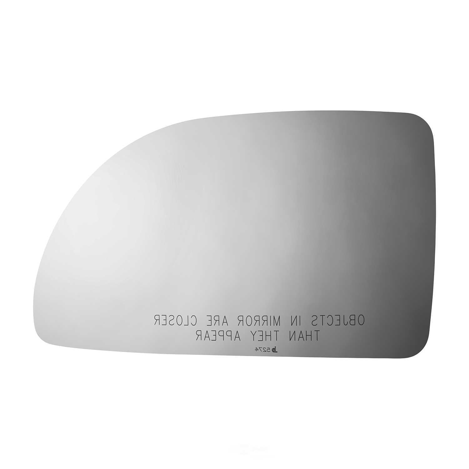 Burco Side View Mirror Replacement Glass - Clear Glass - 5274