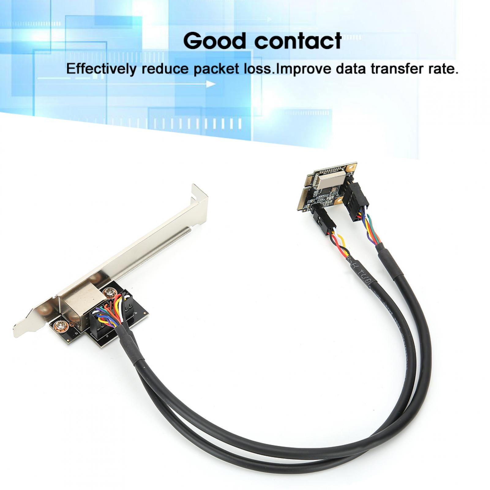 Khall Network Card Mini PCIE To Gigabit Desktop Computer