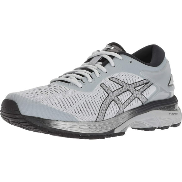 ASICS Women's Gel-Kayano 25 Running Shoe, Mid Grey/Black - 7 B(M) US