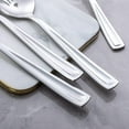 thumbnail image 4 of Hostess Serving Utensil Set, 5-Piece Stainless Steel Flatware Silverware Serving Set, Include Pie Server, Serving Spoon, Slotted Serving Spoon, Serving Fork and Spreader Knife, 4 of 8