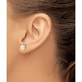 thumbnail image 3 of 10K Yellow Gold 2-3Mm White Egg Freshwater Cultured Pearl Flower Earrings - Jbsp, 3 of 5