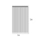thumbnail image 2 of Paquete de 2 cortinas de borlas mate de papel de aluminio para decoración de fiesta para accesorios decoración de fiesta de celebración festiva, 1x2m Zhivalor  CPB-SSW282-3, 2 of 5