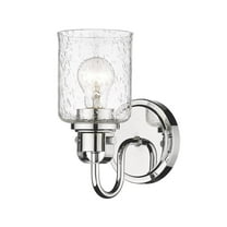 Z-Lite 340-1S Kinsley 10" Tall Wall Sconce - Chrome