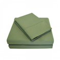 thumbnail image 1 of Luxor Treasures P300TWSH SLSG 300 Twin Sheet Set, Percale Solid Patterned - Sage, 1 of 10