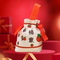 thumbnail image 3 of Bolsa con cordón para niña de las flores de boda china con asa, regalo de boda duradero shizi, 3 of 9