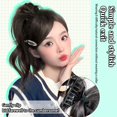 thumbnail image 3 of POINTERTECK Hair Extensions Claw Clip Ponytail Extensions Short Pony Tail Hair False L7H1, 3 of 9