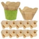 thumbnail image 1 of 100 piezas de capacillos para hornear estilo loto, capacillos para cupcakes, capacillos para muffins, papel encerado, 1 of 6
