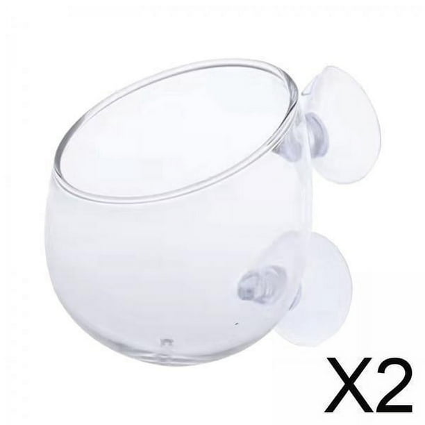 2 Vasos Para Plantas De Acuario, Macetas De De Plantas Pequeñas De Cristal Para Colgar, Decoración Para Peceras