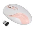 thumbnail image 1 of Ratón inalámbrico 2,4G DPI inalámbrico diseño ergonómico ajustable ordenador portátil de escritorio ratón rosa, 1 of 5