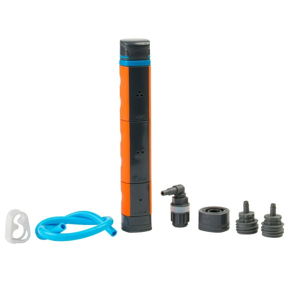 Renovo Water MUV Survivalist Water Filter - Blocks Chemicals, Bacteria, Viruses and More