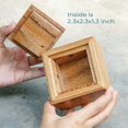 thumbnail image 4 of Puzzle Box BSIRI Secret Box Brain Teaser Caja de rompecabezas de madera, 4 of 9