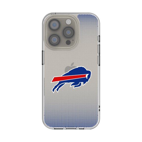 Buffalo Bills Linen Logo iPhone Clear Case