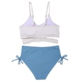 thumbnail image 2 of Ardorlove Girls Swimsuit Bathing Suits Criss Cross Bikini Set Two Piece Kids Teen Girls' Swimwear Bathing Suit 7-16T, 2 of 8