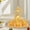 Gold, variant on Fichiouy Chinese Palace Tea Set with 6 Luxury Coffee Cups& Craft Tea Tray Vintage Metal Coffee Set Tea Set for Home