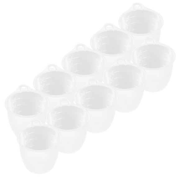 WORGEOUS 10 Pcs Rice Cooker Small Measuring Cup Transparent Replacement