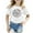 White, variant on Hienoo Toddler Girls Mother's Day T-Shirt Graphic Short Sleeve Casual T Shirt, Sizes 3-9