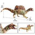 thumbnail image 4 of Figuras de acción de dinosaurio Spinosaurus Triceratops de gran tamaño, modelo salvaje, colección de juguetes educativos cognitivos para niños, regalos para niños, 4 of 5