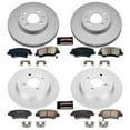 thumbnail image 2 of PowerStop Front and Rear Geomet Coated Brake Rotor and Pad Kit Fits: HYUNDAI KIA Select Models CRK6509, 2 of 5