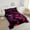 Abstract 02, variant on Purple Black Bedding Full 3D Glowing Buffalo Full Comforter Set Modern Abstract Art Bedding Comforter Sets Geometric Plaid Duvet Insert, Gradient Futuristic Cubes Down Comforter (Black Reversible)
