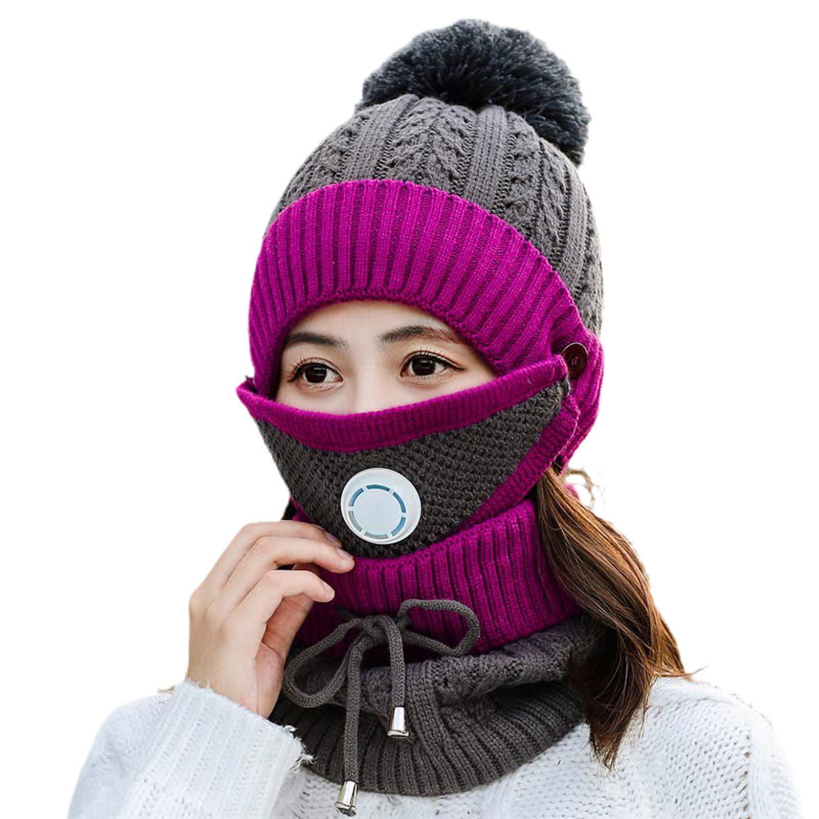 Details about   Ski Mask Full Face Beanie Winter Hat Cap Fleece Trapper Outdoor Accessories 