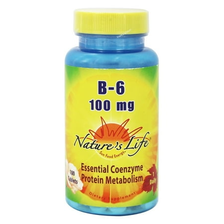 Nature's Life - B-6 100 mg. - 100 comprimés