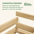 thumbnail image 5 of Greenes Fence 32 in. x 11 in. x 10 in. Cedar Wood Planter Box, 5 of 7