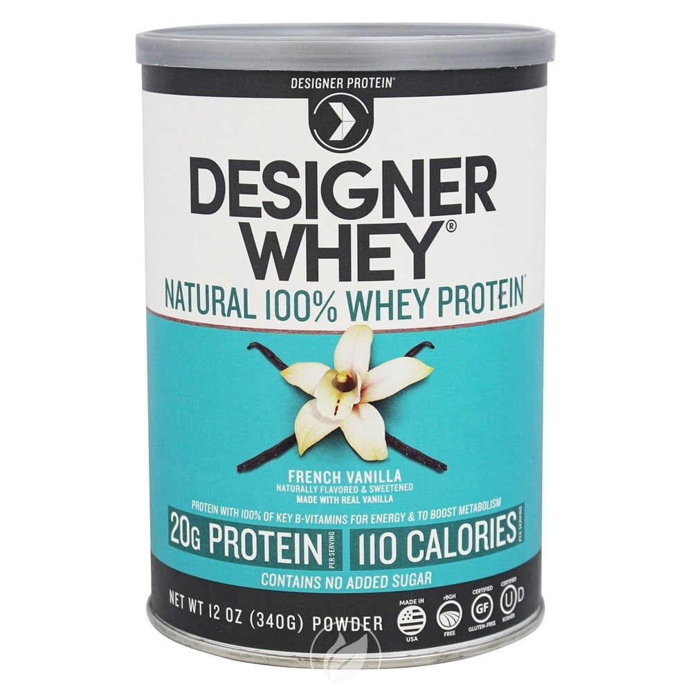 (2 Pack) Designer Whey Designer Whey Protein Powder French Vanilla 12