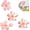 4 Pcs, variant on Fridge Magnetic chip clips (5 Bag Clips+1 Magnetic Base)Cute Food Sealing Clips - Cherry Blossom Bag Clips for Snack, Bread & Pet Food Storage, Fridge Organizer & Kitchen Decor Gift