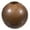 Dark Brown, variant on Craft County Round Wooden Beads for DIY Jewelry Making Necklaces & Bracelets or Macrame Crafts - Multiple Sizes & Paint / Stain Options Available