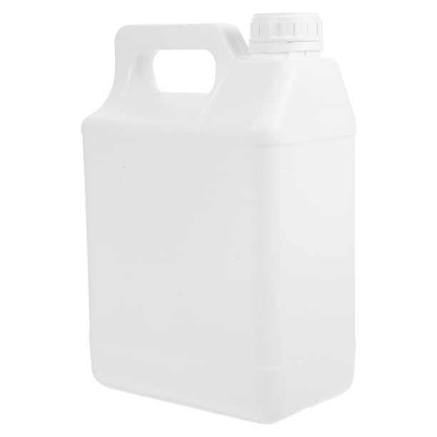 Botella de almacenamiento vacía, contenedor reutilizable para líquidos, botella para aceite, garrafa para agua de 5 litros