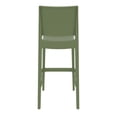 thumbnail image 5 of Luxury Commercial Living 42.5" Olive Green Solid Patio Bar Stool, 5 of 6